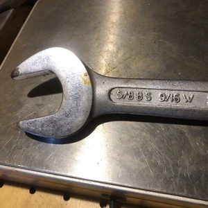 Vintage SIDCHROME Open spanner Imperial 5/8, 11/16” BS 9/16, 5/8” W Australia - Picture 1 of 24