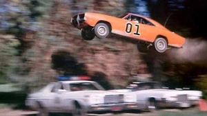 Dukes Of Hazzard TV Show Car General Lee 11x17 Photo Poster - Picture 1 of 1