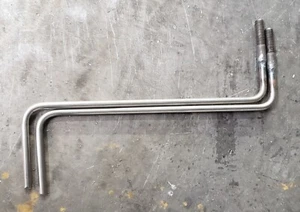 HAND CRANK set for steel Slip roller Metal Roll handles - Picture 1 of 2