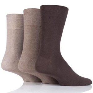 Diabetikersocken Herren sanfter Griff Fußgeschwür Diabetes Beinbedingungen Durchblutung - Bild 1 von 4