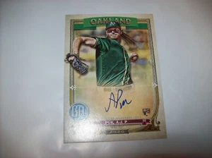 2020 TOPPS GYPSY QUEEN AJ PUK ROOKIE AUTO ON CARD OAKLAND ATHLETICS FREE SHIP - Picture 1 of 3