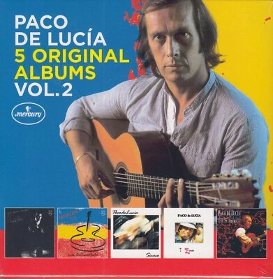 Paco De Lucia / Solo Quiero Caminar, Siroco, Zyryab, Live, u.a.  (5 CDs,OVP)  - Bild 1 von 2