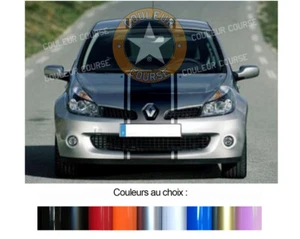 Triple Bandes Adhésives Vinyl Decal pour Renault Clio 3 2005 2012 BD801-4* - Foto 1 di 4