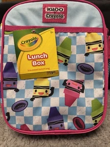 Igloo + Crayola  Insulated Kids School Lunch Box With Pocket & Bottle Holder - Picture 1 of 4