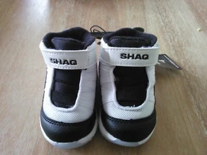 SHAQ Baby Schuhe Größe 4 Eisboden Retro Sneaker Kleinkind Turnschuhe Neu mit Etikett - Bild 1 von 5