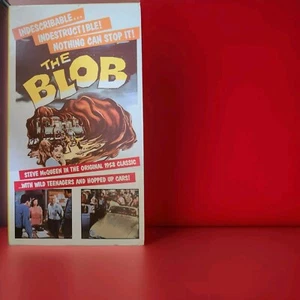 The Blob (1958) VHS, 1990 Good Times Home Video, CULT CLASSIC HORROR SCIFI - Picture 1 of 2