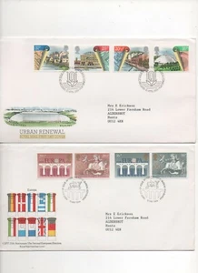 GREAT BRITAIN FIRST DAY COVERS- 1980S JOB LOT OF 6 - Picture 1 of 3