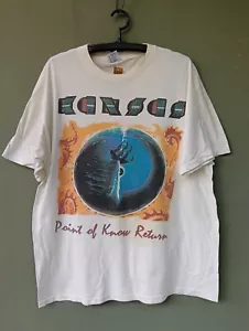 Kansas Summer Tour 1996 Vintage T Shirt Rock Band Studio Album White Size M Men. - Picture 1 of 10