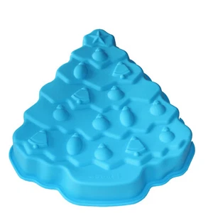 Weihnachten Weihnachtsbaum Große Cookie Jello Kuchenform Backen Silikonform 12 Zoll  - Bild 1 von 3