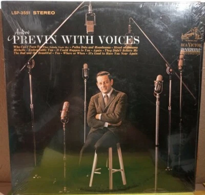 Andre Previn With Voices RCA Victor LSP 3551 EX LP - Image 1 of 4