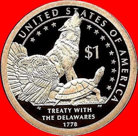 2013 S Sacagawea/Native American Dollar Deep Cameo Gem Proof Cover