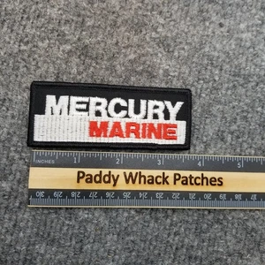 Vintage Mercury Marine Außenborder Motoren Patch - Bild 1 von 2