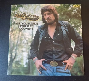 Waylon Jennings ‘Are You Ready for The Country’ 1976 APL1-1816 Vinyl LP Sealed - Picture 1 of 5
