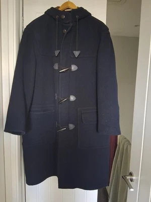 Vintage made in England Gloverall collection mens wool duffle coat with removabl - Image 1 of 4