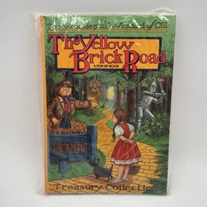 NEW Vintage 1991 “The Yellow Brick Road” Wizard Of Oz Illustrated Pop-up Book - Picture 1 of 3