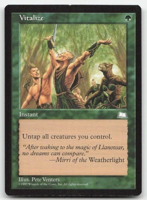 MTG Weatherlight Vitalize Common LP - Image 1 of 2