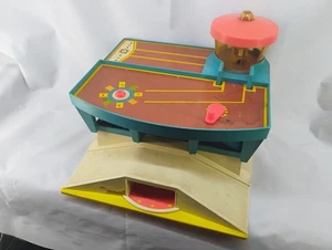 Vintage 1972 Fisher Price Little People Play Family Airport #966 solo aeroporto - Foto 1 di 10