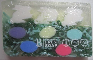 New Basin Disney Springs Soap Bars Hippity Hop Waterlily Peony Musk Set of 4 - Picture 1 of 4