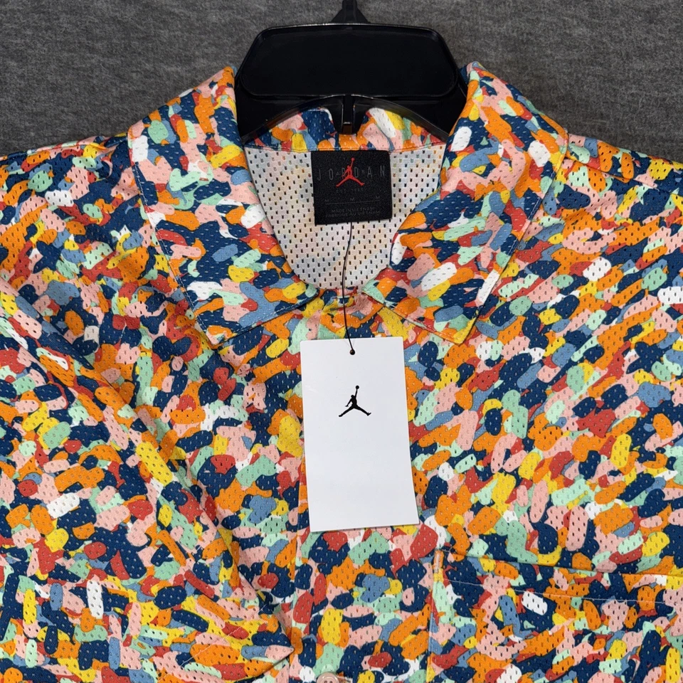 Jordan Essentials Men’s Poolside Top Size XL Yellow Resort FN4641-133