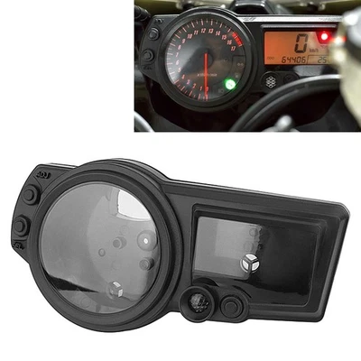 Black Speedometer Tachometer Gauge Case Cover For Suzuki GSXR600 GSXR750 04-2005 Foto 1 de 4