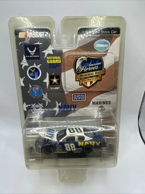 2007 Shane Huffman #88 NAVY Chevy Drivers Select NASCAR Diecast 1:64 - Image 1 of 4