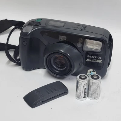 Pentax Zoom 90WR 35MM Point & Shoot Film Camera With Remote Tested See Video - Image 1 of 4