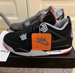 *NEU*2019 Nike Air Jordan 4 Retro OG BRED 10us/44eu DS (308497-060) SAMMLER! - Bild 1 von 15