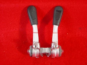 Shimano Shift Lever Set Stem Mount Ratchet Action Levers  Road Used - Picture 1 of 4