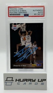 1992 Upper Deck # 1b Shaquille O'Neal Autograph RC PSA DNA Authentic SHAQ AUTO - Bild 1 von 2