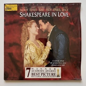 Shakespeare in Love (1998) Widescreen Laserdisc Gwyneth Paltrow Ben Affleck - Picture 1 of 6