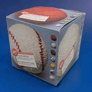 Wilton Sports Ball Cake Pan Set New In Box 1979 With Instructions 6" Diameter - Picture 1 of 8