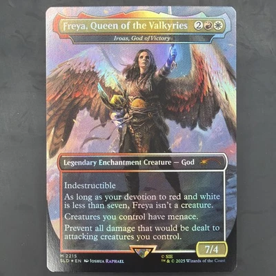 Freya Iroas God Of War Norse Foil PlayStation Secret Lair Mythic Rare #2215 NM - Image 1 of 4