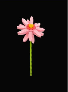 Lego compatible Pink flower - Building blocks - New in bag - Picture 1 of 2