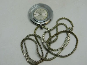 Vintage Sheffield Swiss Made Wind-up Analog Women's Pendant Watch For Repairs - Picture 1 of 6