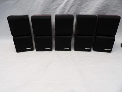 5 altavoces y cables Bose Double Cube Redline Lifestyle Acoustimass sonido envolvente Foto 1 de 4