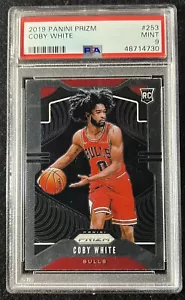 2019 Panini Prizm #253 Coby White PSA 9 - Picture 1 of 2