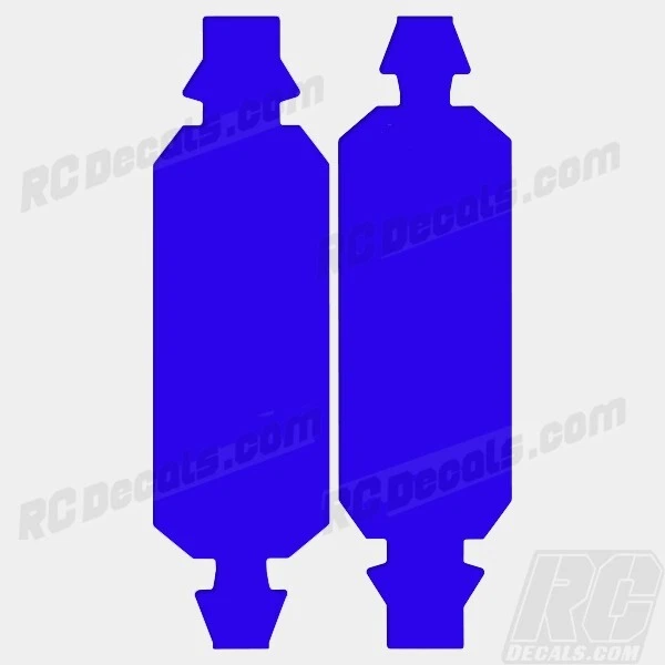 LOSI 5IVE T 4WD TRUCK CHASSIS PROTECTOR WRAP GRAPHIC SOLID BLUE LOSB2540 - Image 1 of 1