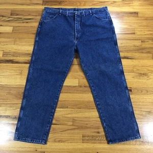 Mens Wrangler Size 46X30  Premium Quality Regular Fit Authentic Jeans - Picture 1 of 9