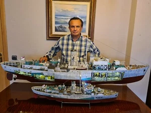 CORVETTE FLOWER CLASS 1/35 "K80 BLUEBELL" CORBETA FLOWER DAS BOOT UBOAT UBOOT - Foto 1 di 12