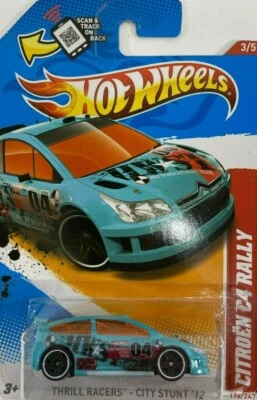 Hot Wheels - Citroen C4 - Stunt Road Rally 91/250 Foto 1 de 2