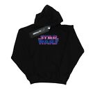 Star Wars Womens/Ladies Neon Logo Hoodie (BI13592)