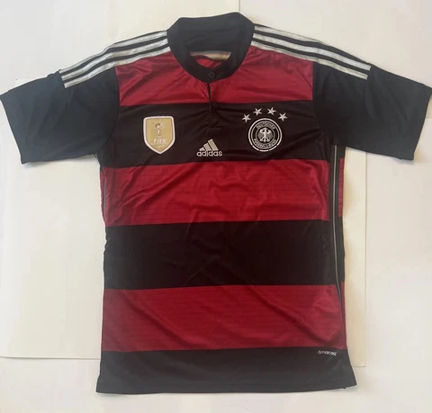 GERMANY 2014 AWAY FOOTBALL SHIRT SOCCER JERSEY ADIDAS Men’s L Cover