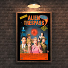 Plakat filmowy Alien Trespass - Vintage Sci-Fi kultowy klasyczny kolekcjonerski druk artystyczny