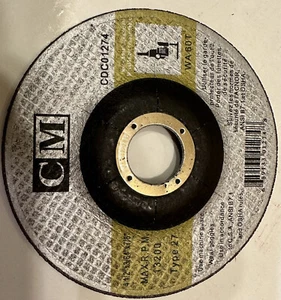 20-pack!4.5 inch -3/64 -7/8 Type 27 Grinding Wheel for cutting-off and grinding - Picture 1 of 3