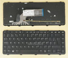 New For HP Probook 640 G1 645 G1 Keyboard Belgian Clavier Backlit No Pointer