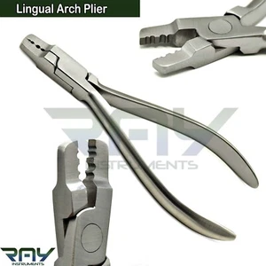 Alicates de ortodoncia lingual para formar arco alambre ajuste contorno alicates dentales - Imagen 1 de 4