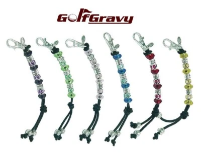 Navika Crystal Bead Golf Stroke Counter - *CHOOSE color*