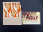 #L97- Vintage Unused Art Deco Xmas Greeting Card Star Of Bethlehem & 3 Kings