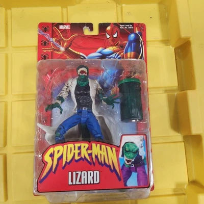 TOY BIZ Spider-Man LIZARD MOC action figure 70019 2002 H24 - Image 1 of 2
