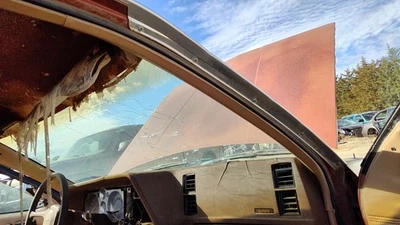 1985 Pontiac Sunbird Passenger Right A Pillar Trim Windshield Post Panel Oem Tan - Image 1 of 3